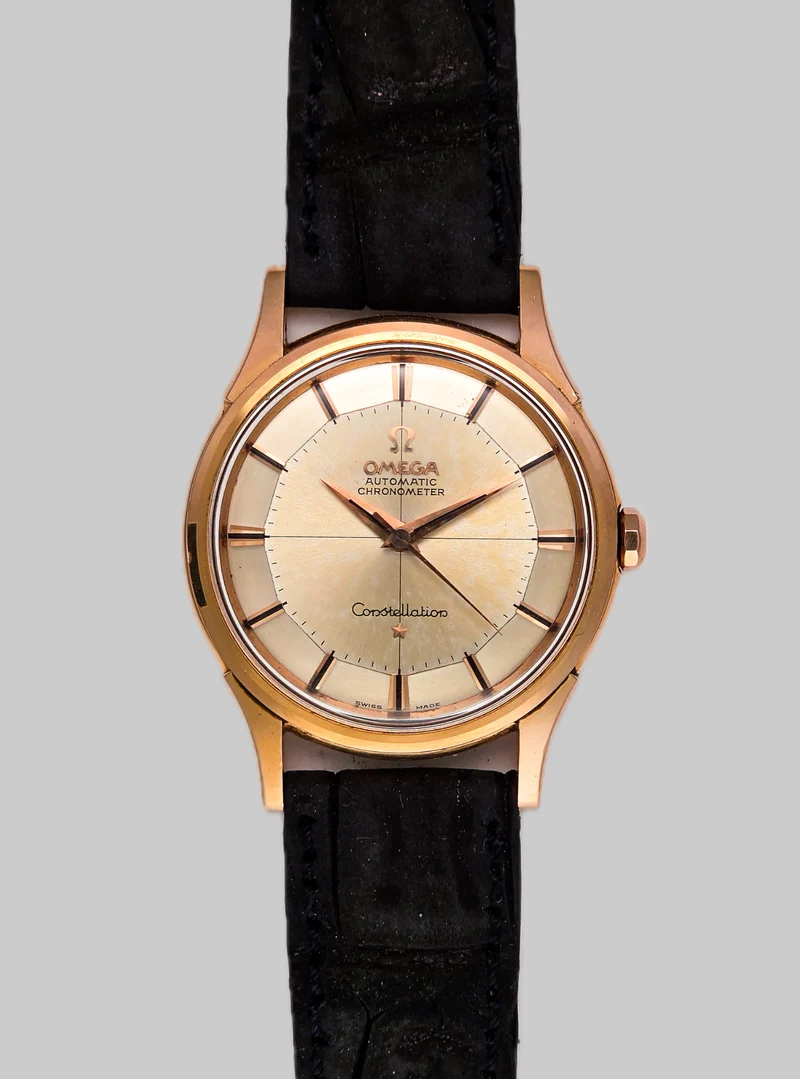 Omega Constellation Piepan 18k rg