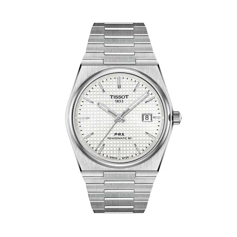 PRX 40mm - White, Mother-of-Pearl on Bracelet