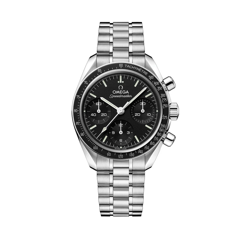 Speedmaster Chronograph 38mm - Black on Bracelet