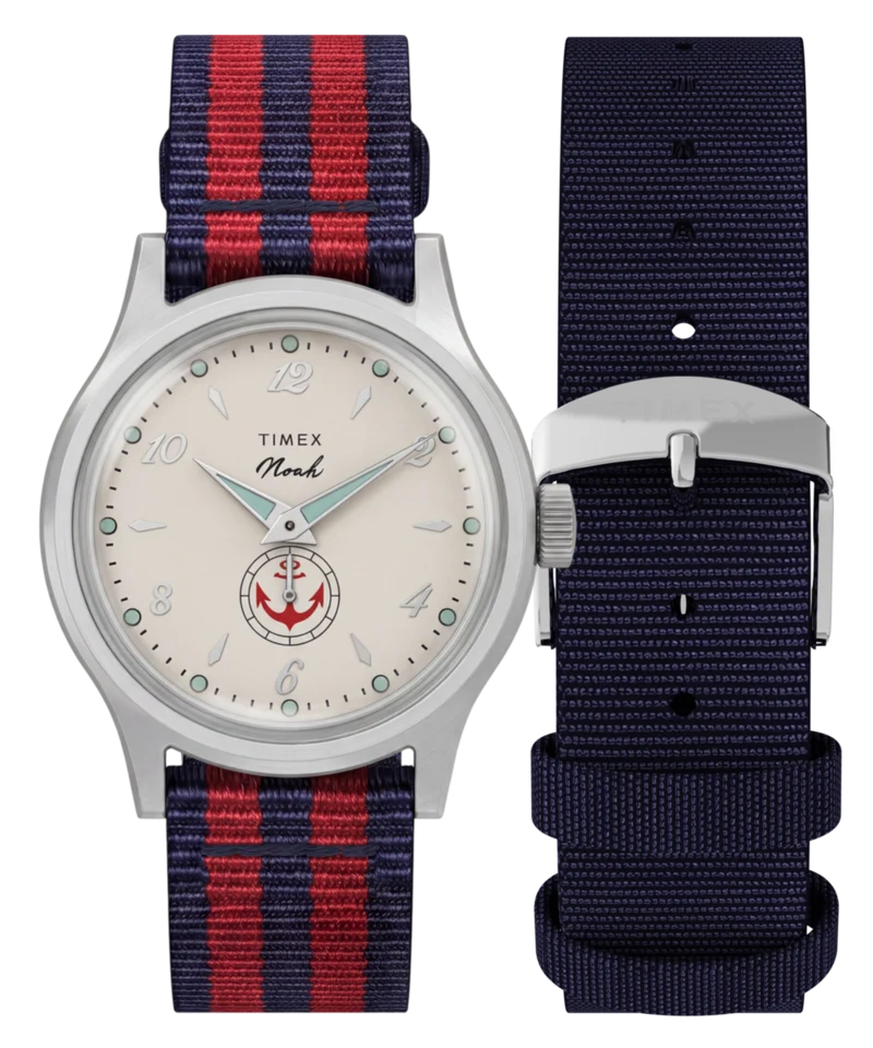 NOAH x Timex MK1 Anchor 36mm Fabric Strap Gift Set