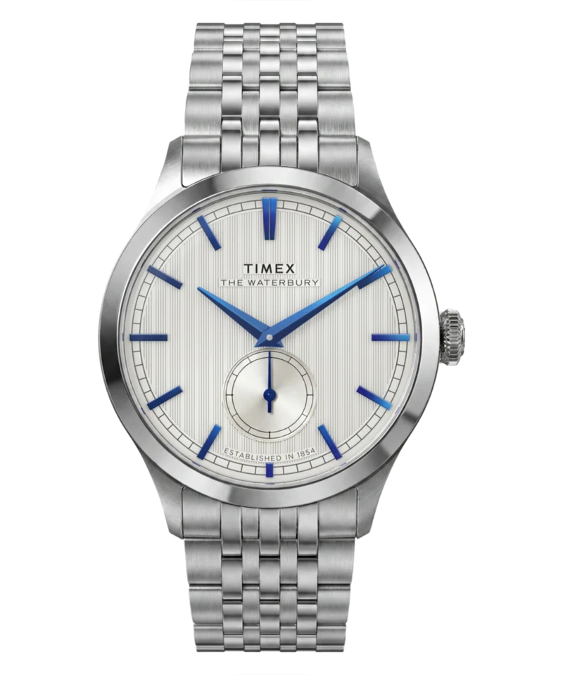 Waterbury Classic Sub-Second 39mm Stainless Steel Bracelet Watch