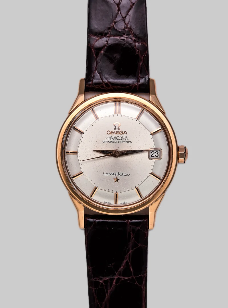 Omega Constellation Piepan 18k rose gold