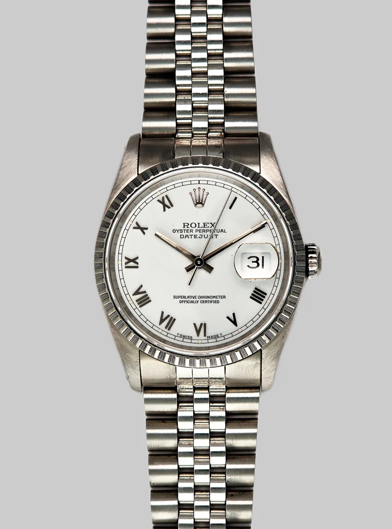 Rolex Datejust 16220 White Roman