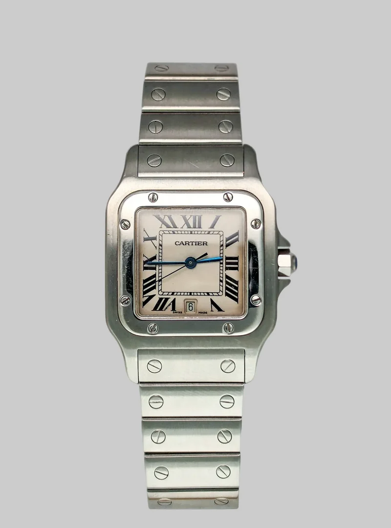 Cartier Santos Galbée Ref. 1564 Silver