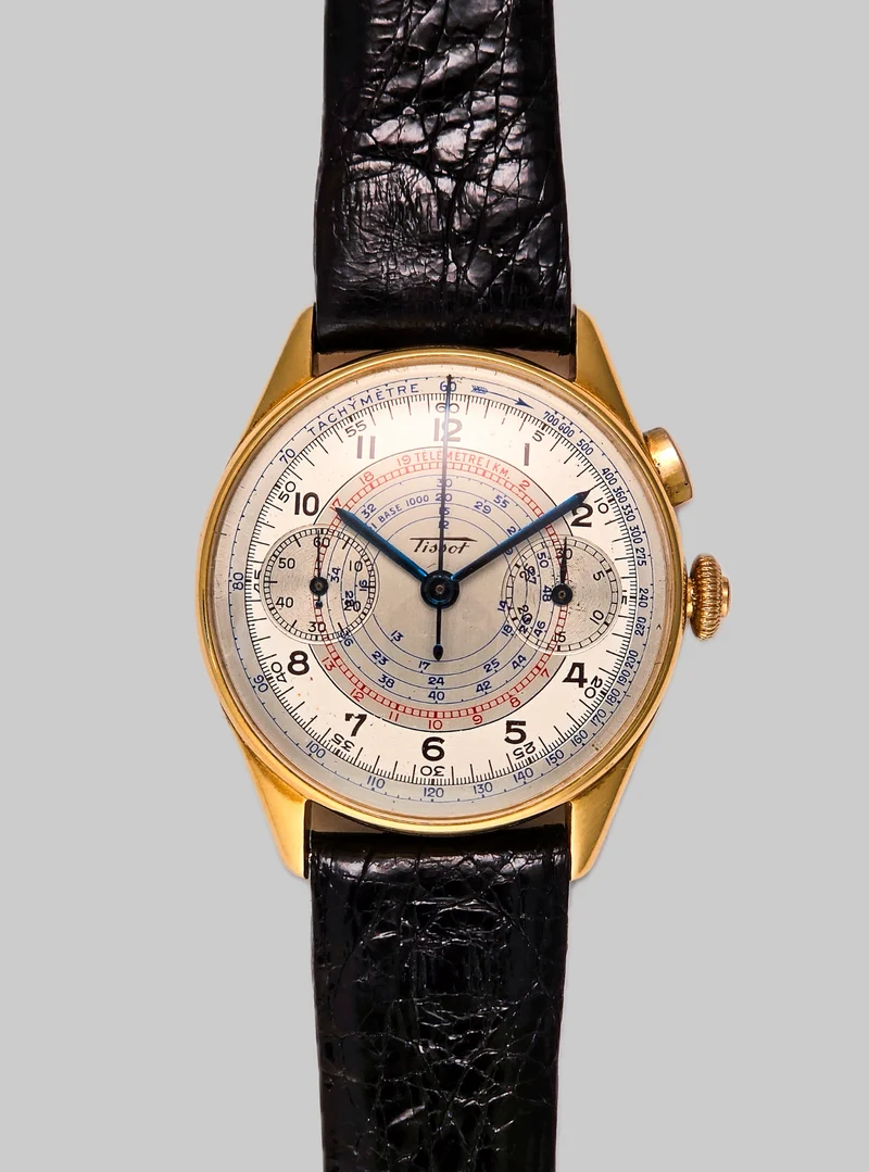 Tissot Chronograph gold 15.tl
