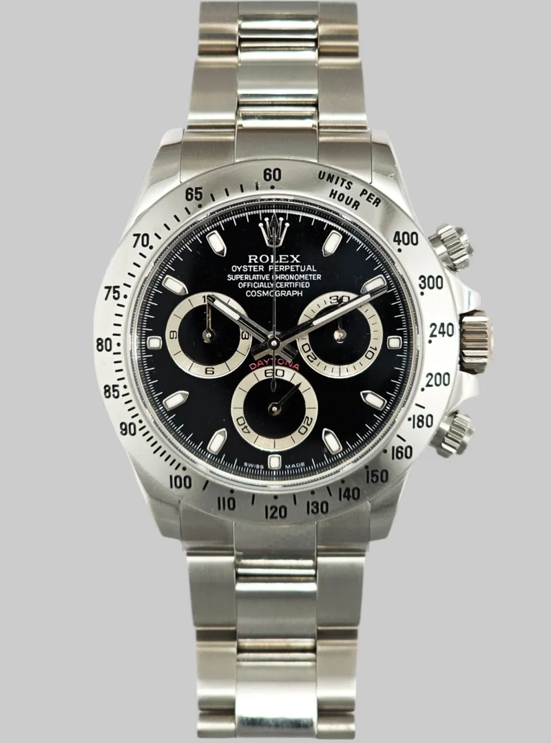 Rolex Daytona 116520 Black Card&Box