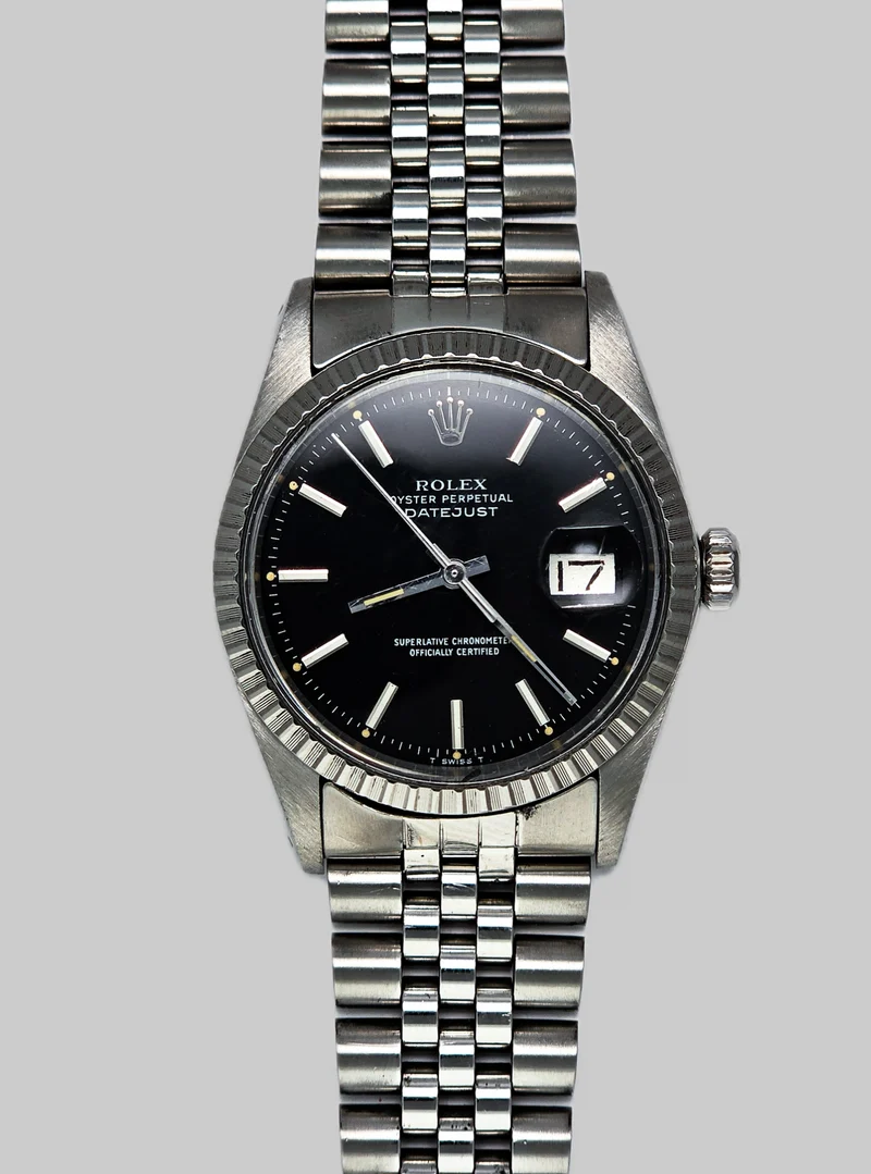 Rolex Datejust 1603 black Full Set