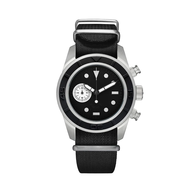Modello Tre U3-AEB Limited Edition 41.5mm - Black on Fabric Strap