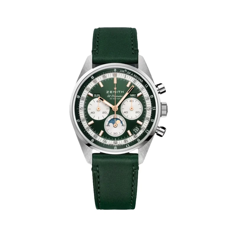Chronomaster Original Triple Calendar 38mm - Green On Strap