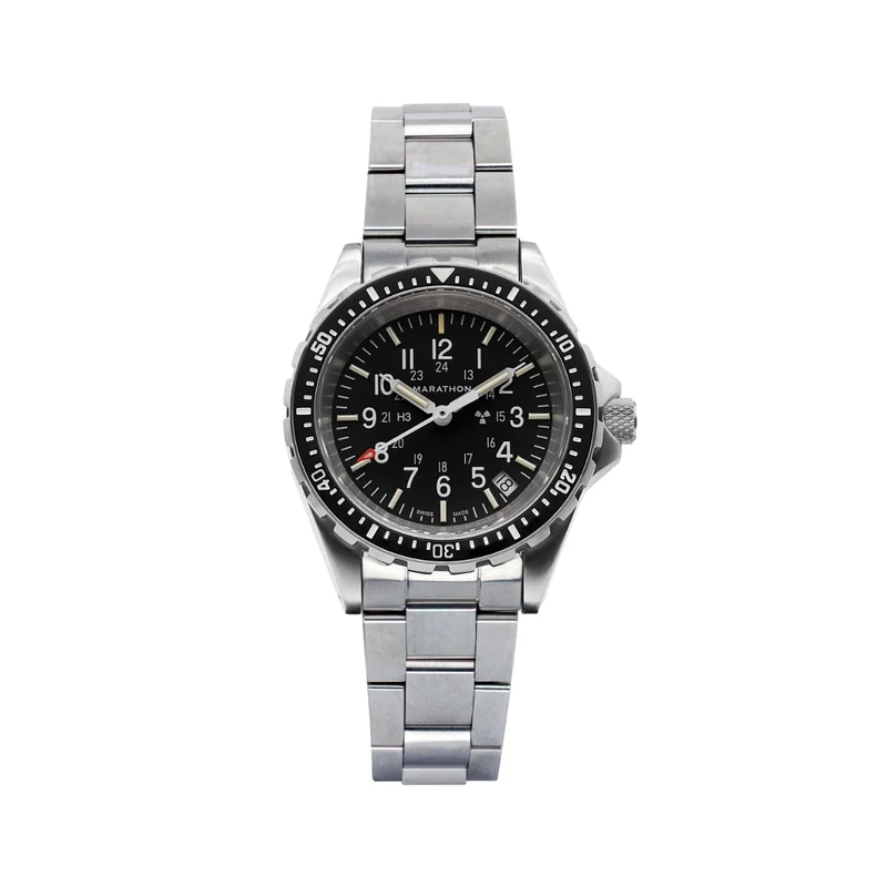 MSAR® Standard-Issue Diver's Quartz Type II 36mm - Black on Bracelet