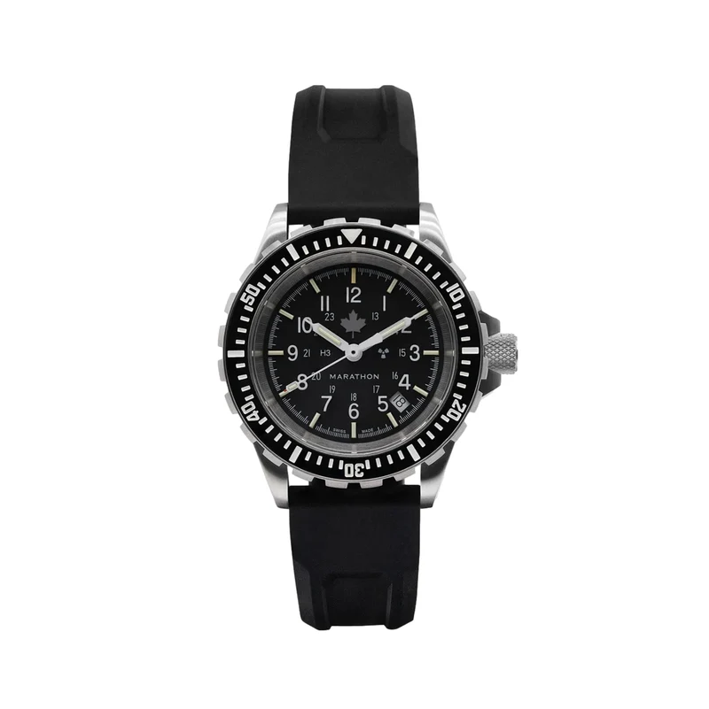 GSAR® Grey Maple Diver's Automatic Type II 41mm - Black on Rubber Strap