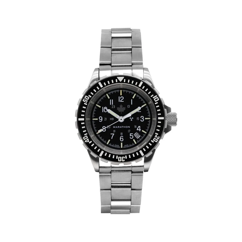 GSAR® Grey Maple Diver's Automatic Type II 41mm - Black on Bracelet