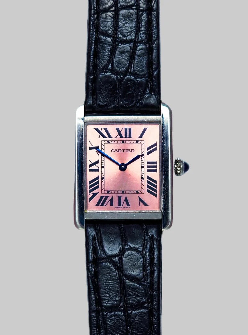 Cartier Tank Solo Pink Quartz