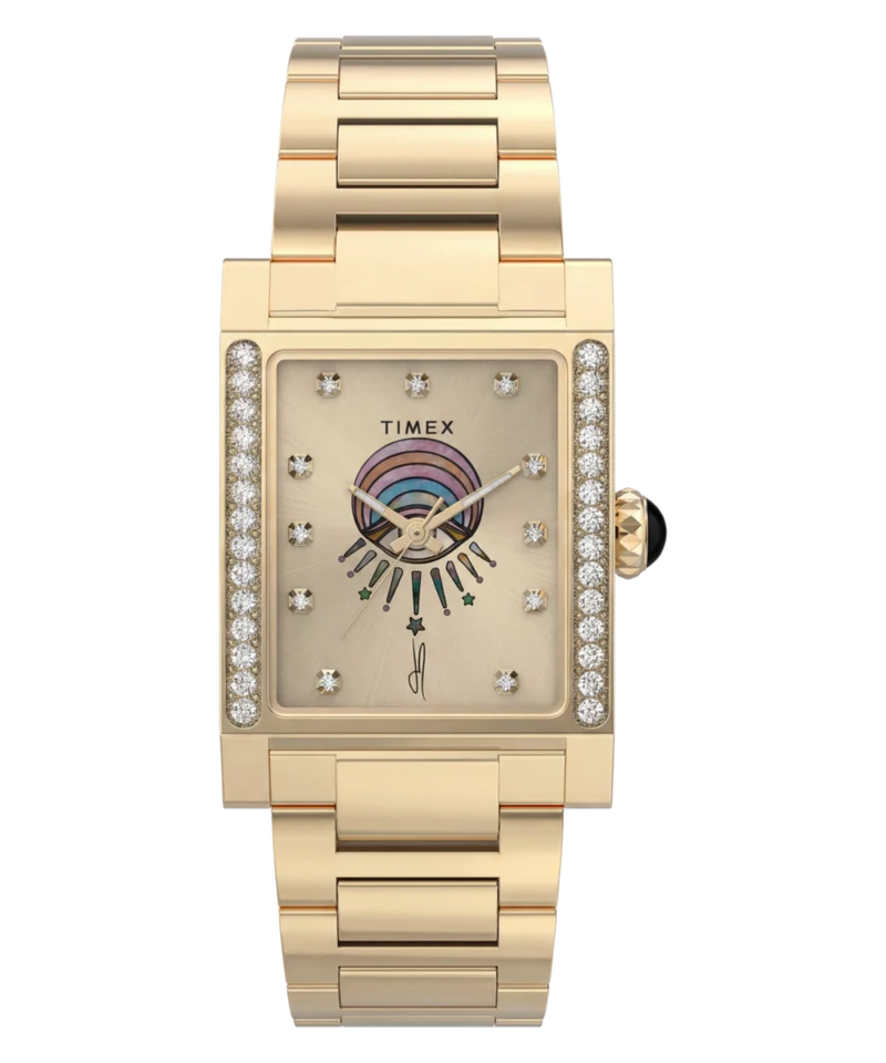 Timex x Jacquie Aiche Éclat 24mm Stainless Steel Bracelet Watch