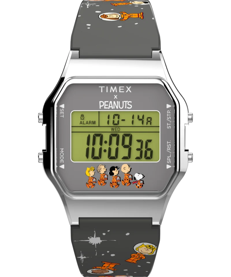 Peanuts® x Timex T80 Peanuts Space 34mm Resin Strap Watch