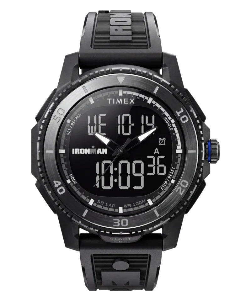 TIMEX® IRONMAN® Adrenaline 46.5mm Resin Strap Watch