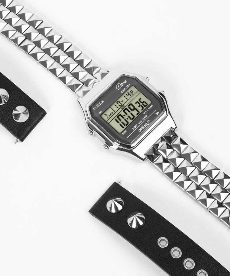 Dime x Timex - Presented by END. 34mm Stainless Steel Bracelet Watch Gift Set