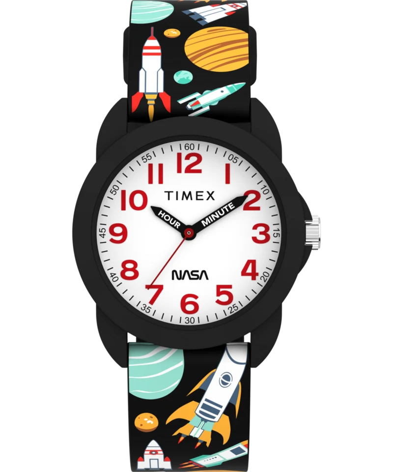 Timex Kids Time Teacher 30mm Silicone Strap Watch