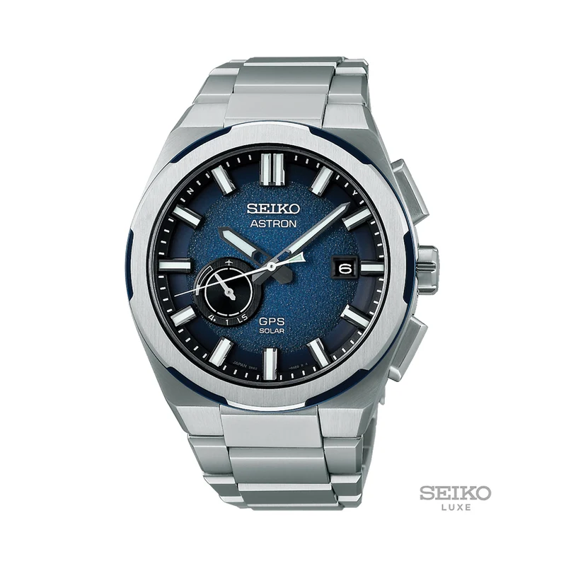 SSJ023 Astron 42mm - Blue on Bracelet