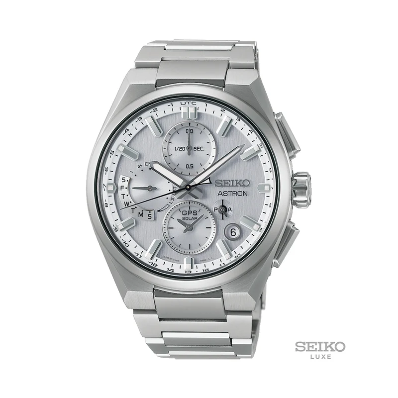 SSH159 Astron 42mm - Silver on Bracelet