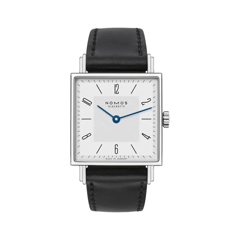 Tetra 27 Duo - White on Leather Strap