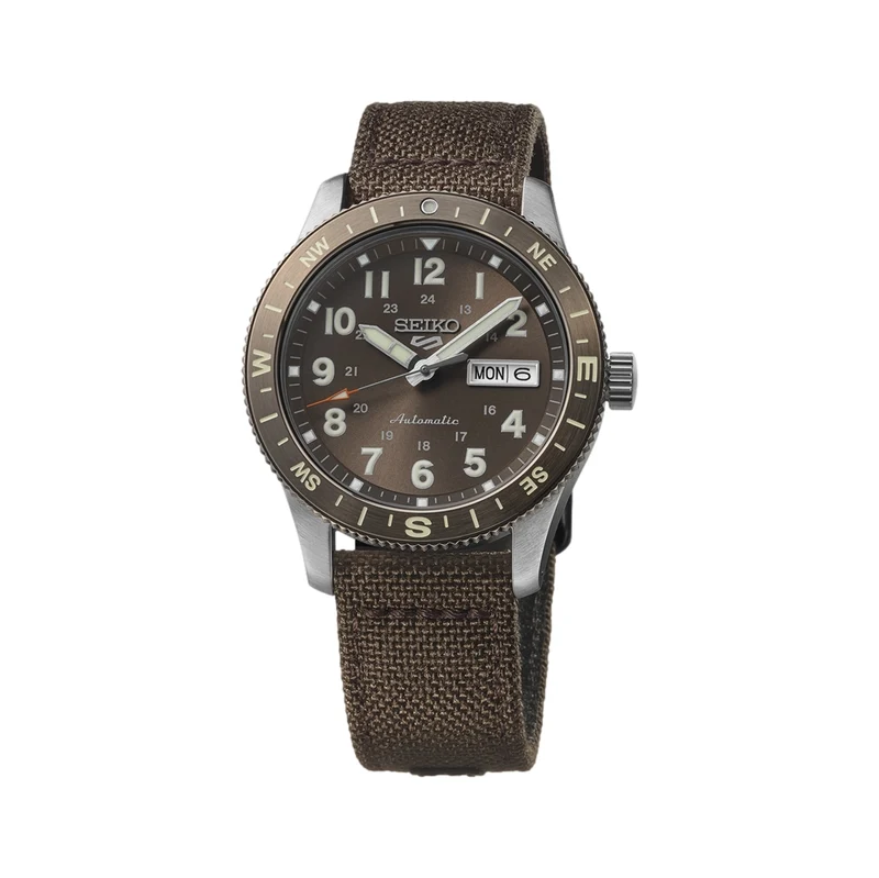 HDB009 5 Sports Field Series 41mm - Brown on Fabric Strap