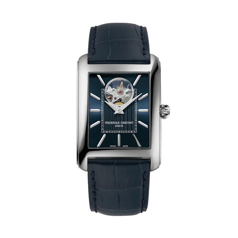 Classics Heart Beat Automatic 42.3mm - Blue on Leather Strap