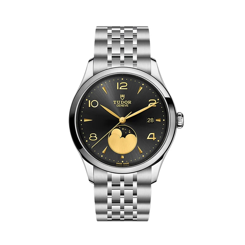 1926 Luna 39mm - Black on Bracelet