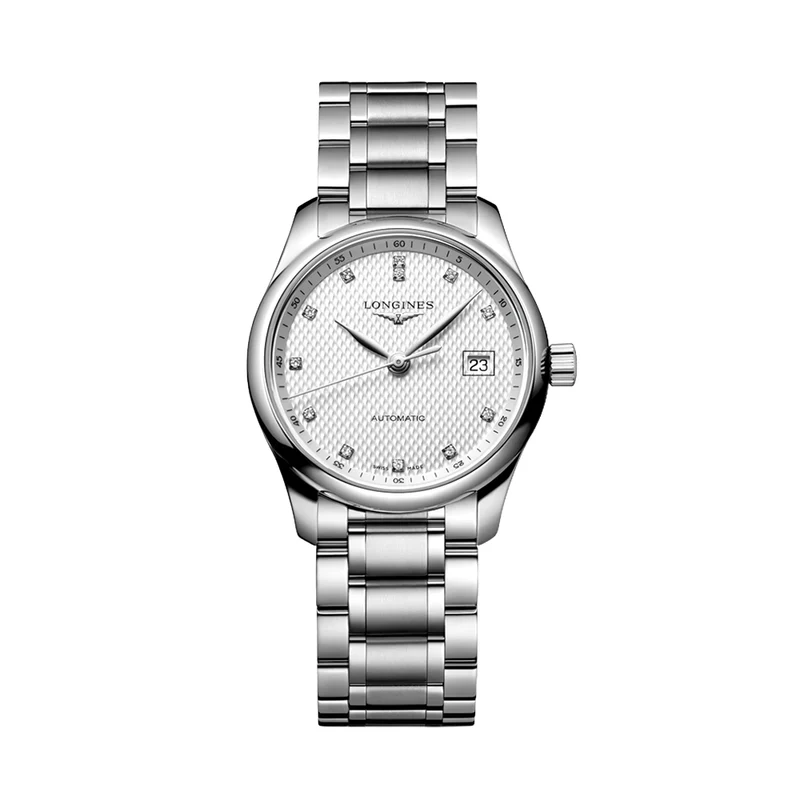 Master Collection 29mm - Silver, Diamond-Set on Bracelet