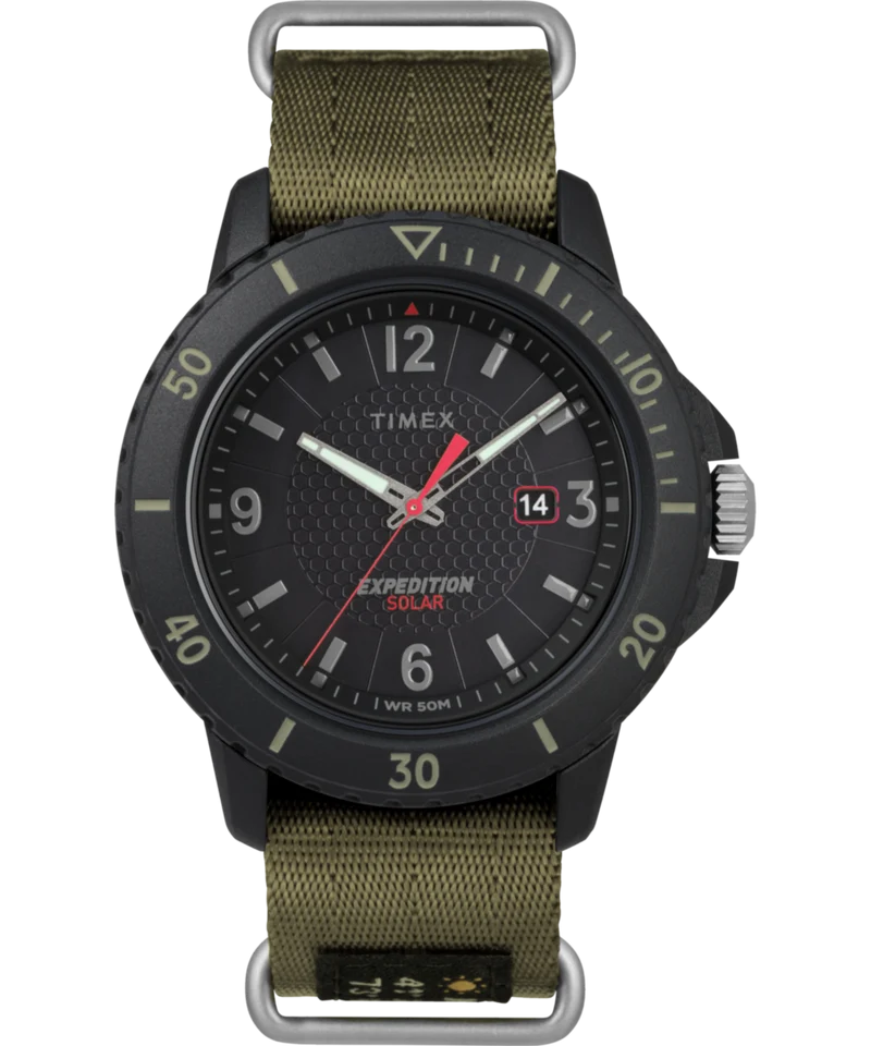 Expedition Gallatin Solar 44mm Fabric Strap Watch