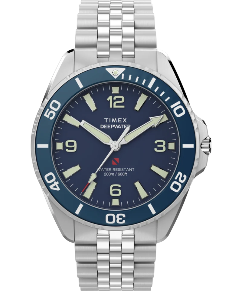 Deepwater Arctic 40.5mm Stainless Steel Bracelet Watch