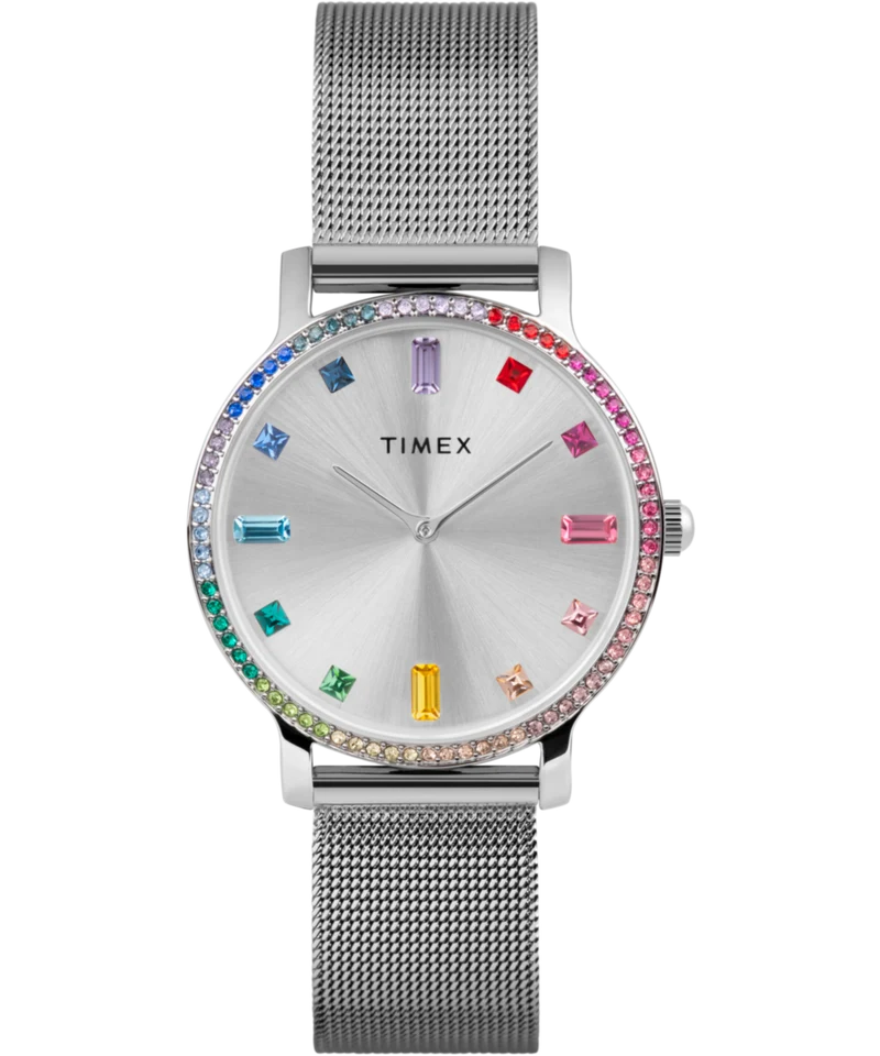 Transcend 34mm Mesh Bracelet Watch