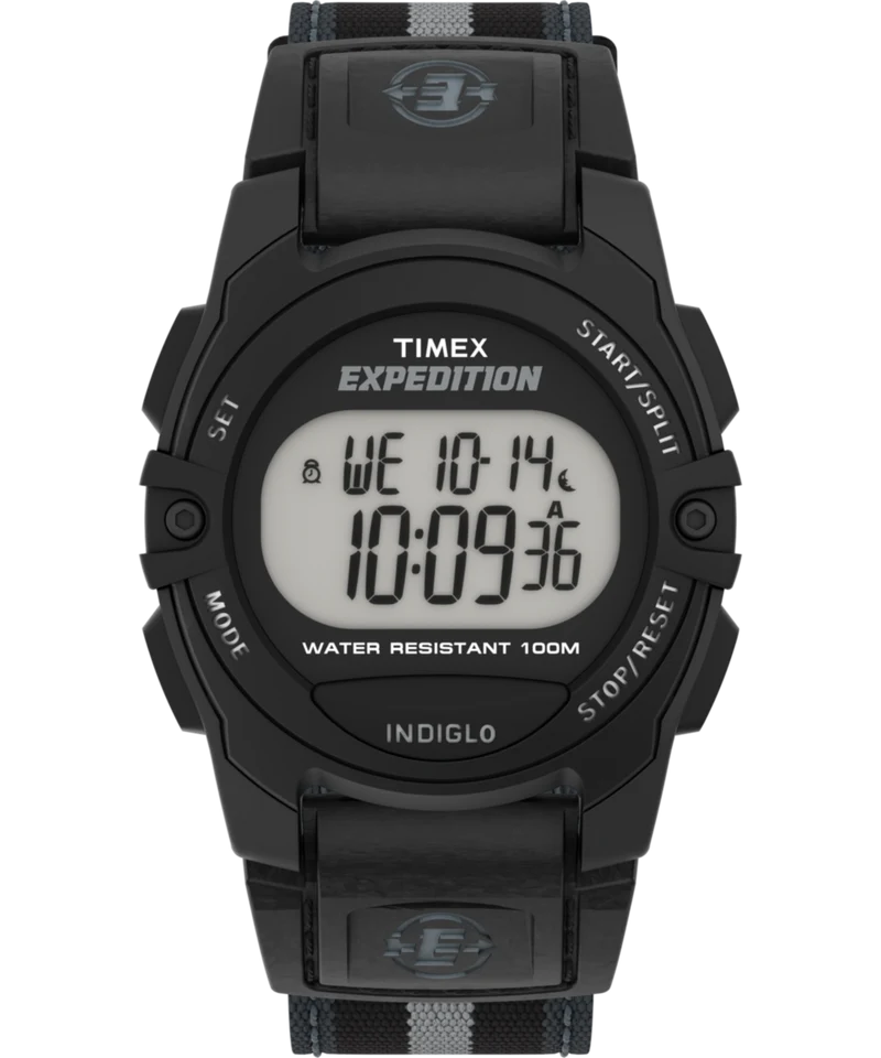 Expedition Chrono-Alarm-Timer 33mm Fabric Strap Watch