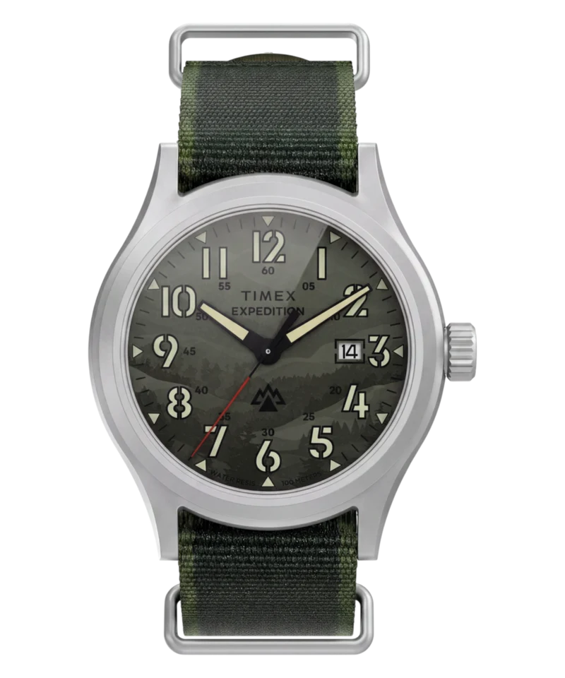 Expedition® Sierra 40mm Fabric Strap Watch