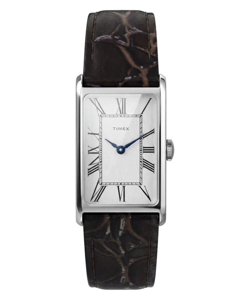 Timex 1976 Lexington Reissue Inspired 21mm Leather Strap Watch
