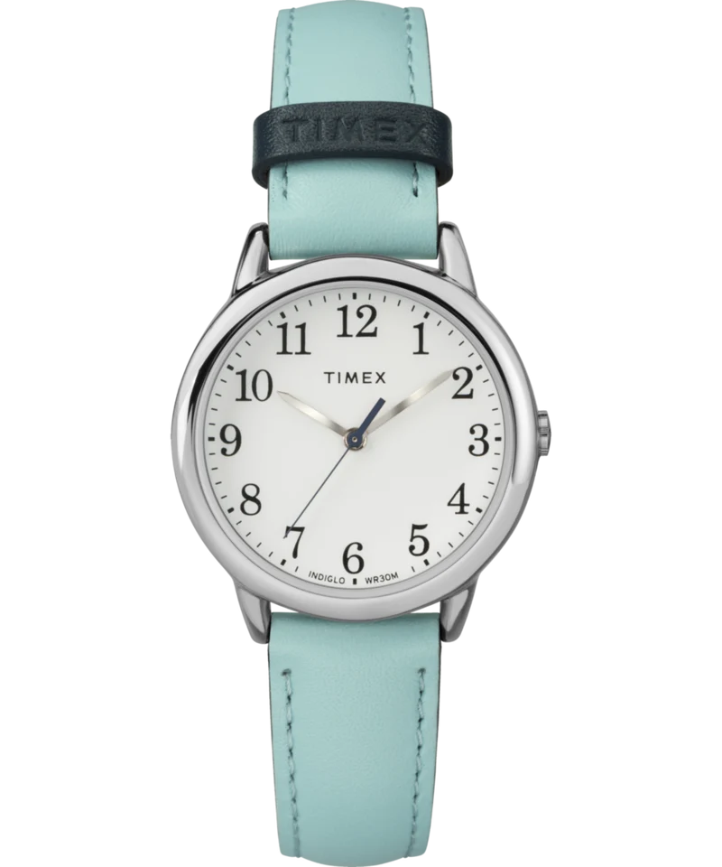 Easy Reader Color Pop 30mm Leather Strap Watch