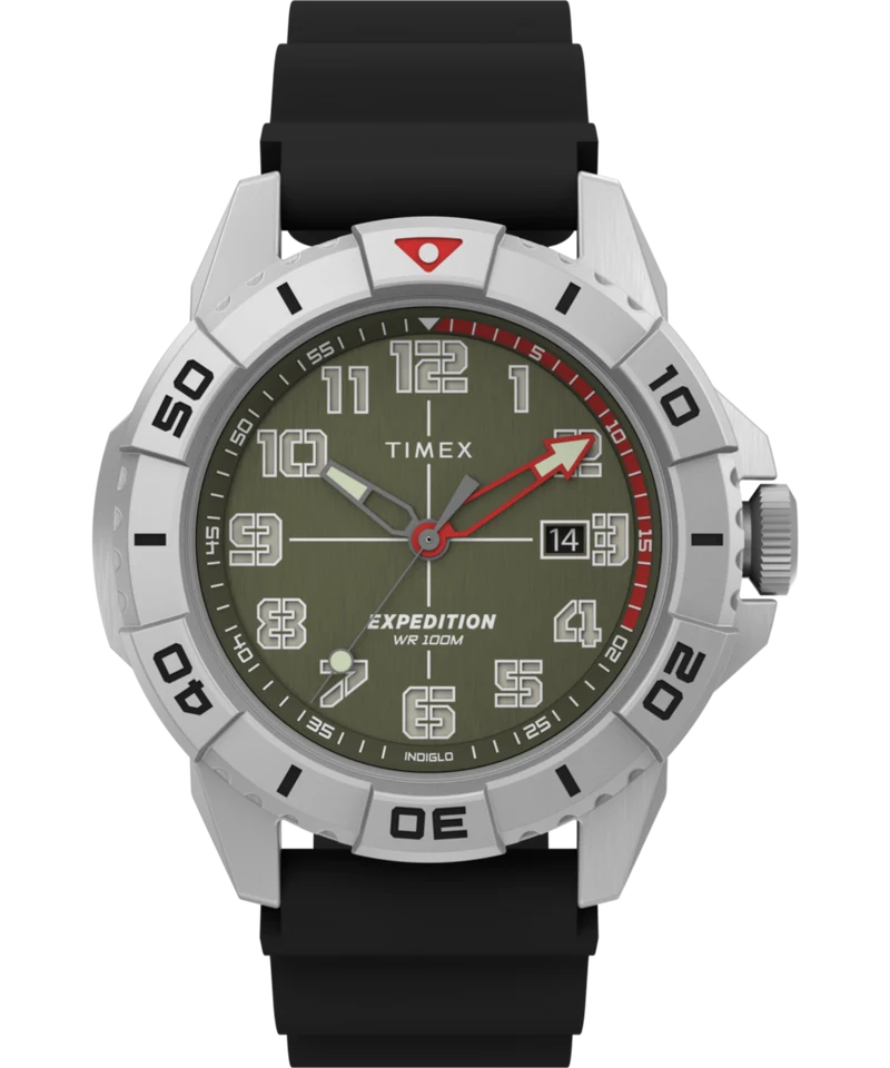 Expedition Ridge IP 41mm Silicone Strap Watch