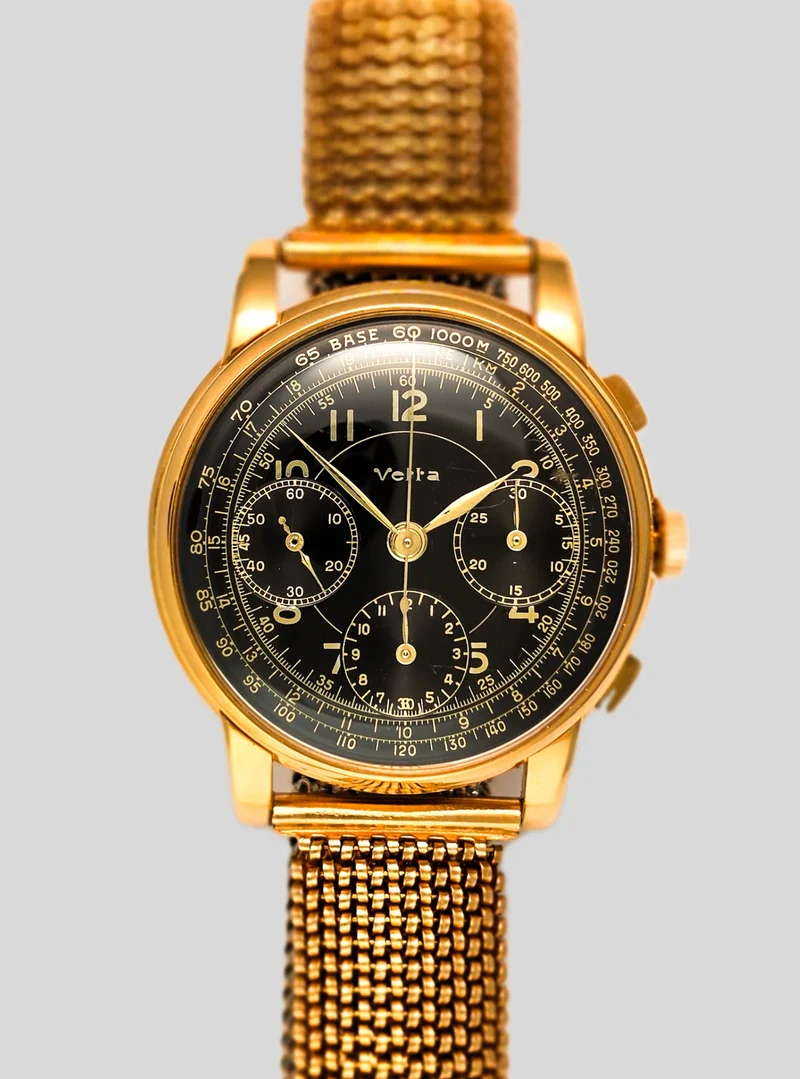 Vetta chronograph rose gold Valjoux 71