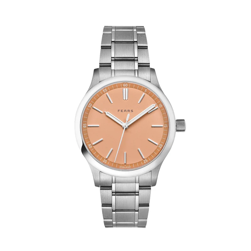 Redcliff "Soft Peach" 39.5mm - Peach on Bracelet