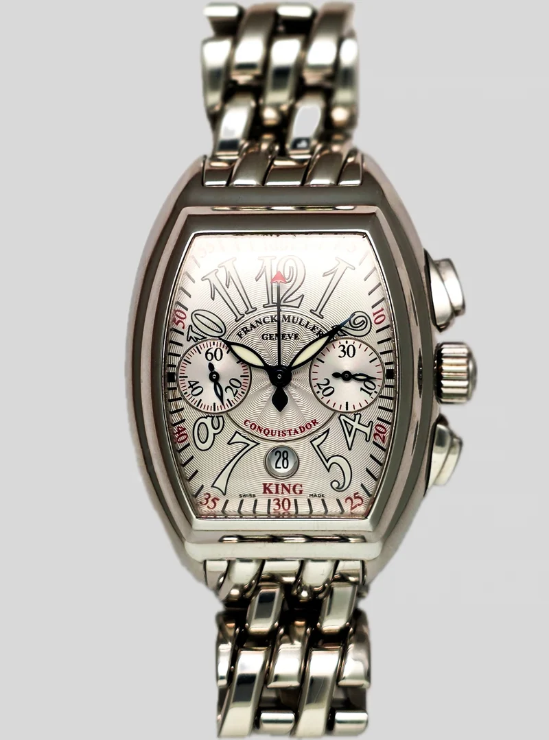 Frank Muller King Conquistador chronograph b&p
