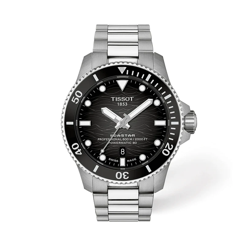 Seastar 2000 Professional Powermatic 80 44mm - Grey on Bracelet
