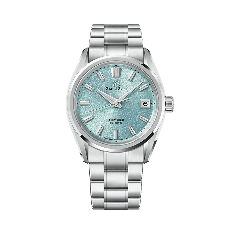 SLGH035 E9 "Genbi Valley" Hi-Beat Ever-Brilliant Steel 40mm - Light Blue on Bracelet