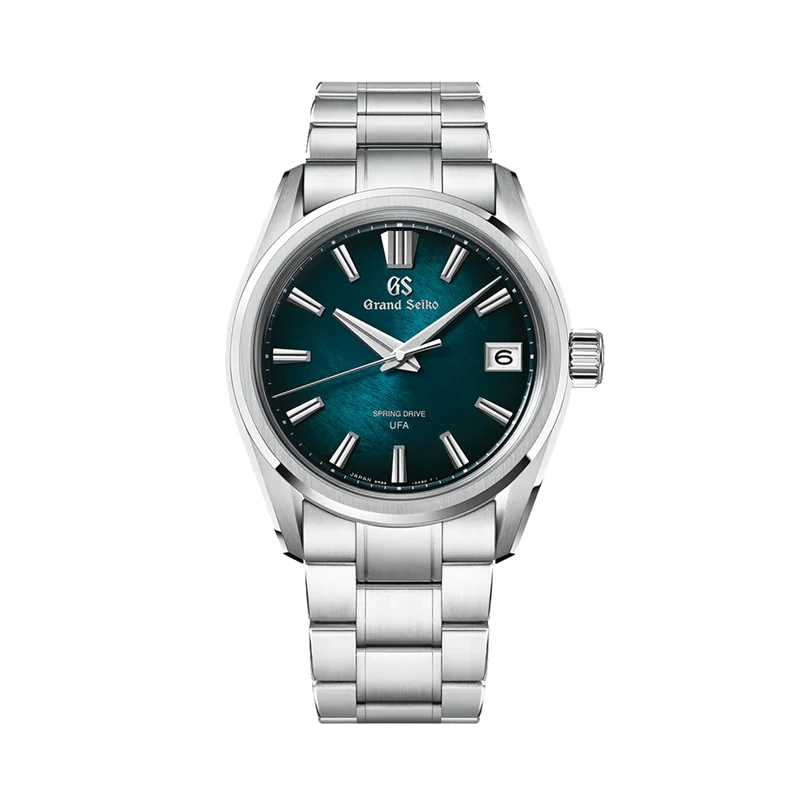 SLGB011 E9 "Atera Valley" Spring Drive UFA Ever-Brilliant Steel 40mm - Turquoise on Bracelet