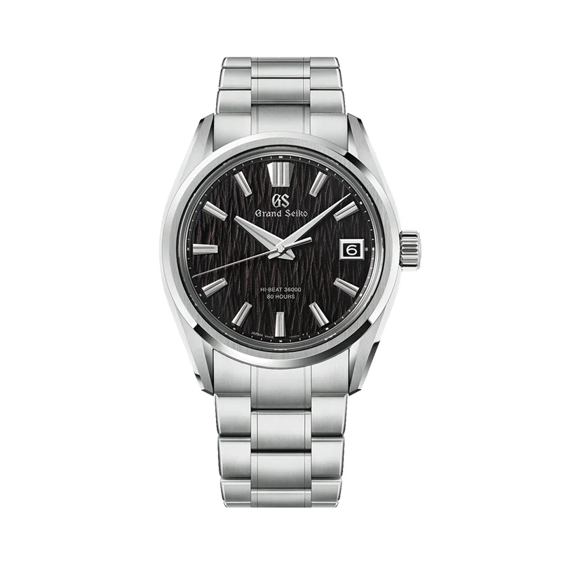 SLGH029 E9 "Night Birch" Hi-Beat Titanium 40mm - Black on Bracelet