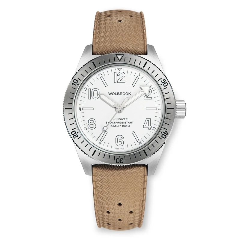 Skindiver Automatic Watch – White Dial