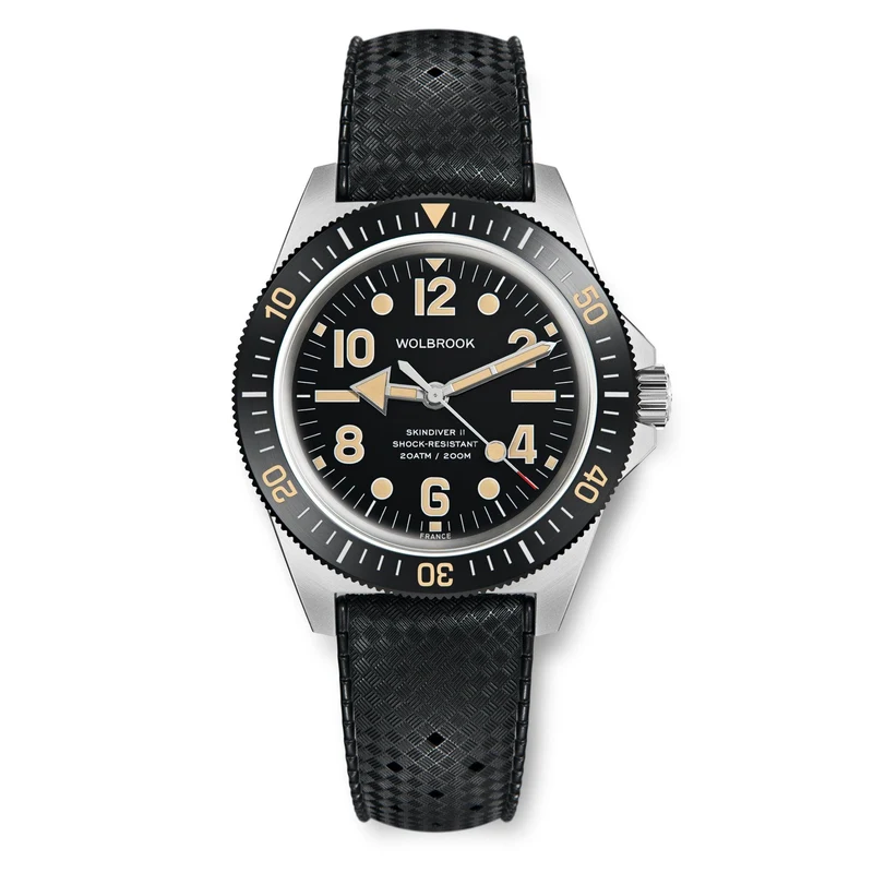 Skindiver II Automatic Dive Watch - "Jumbo Indices" & Vintage Lum