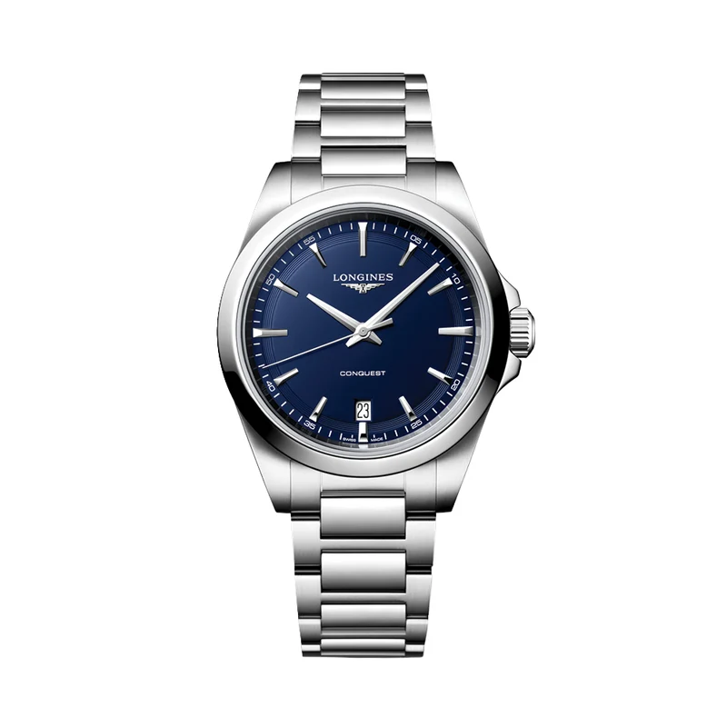 Conquest Quartz 38mm - Blue on Bracelet
