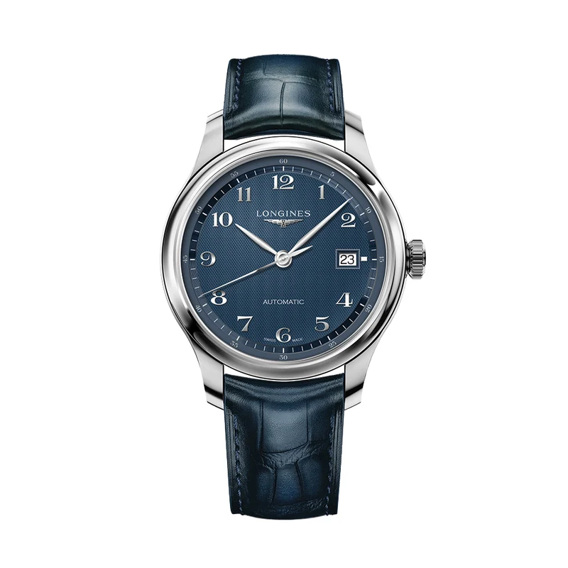 Master Collection 39mm - Blue on Leather Strap