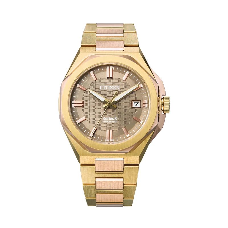 Series8 Automatic Rose and Yellow Gold Two-Tone 39mm - Rose Gold on Bracelet