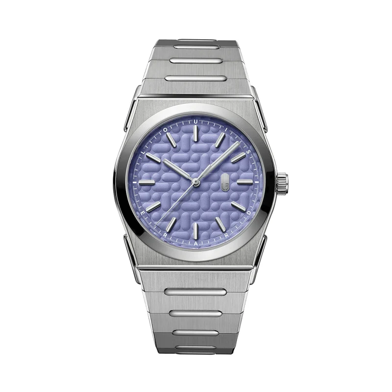 Louis Erard 2340 40mm - Mauve on Bracelet